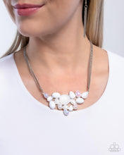 Load image into Gallery viewer, Shimmery Supply White Necklace