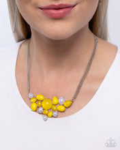 Load image into Gallery viewer, Shimmery Supply Yellow Necklace