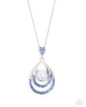 Load image into Gallery viewer, Pure Pearls Blue Necklace