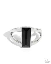 Load image into Gallery viewer, Pick-Me-Up Pizzazz Black Hinged Bracelet