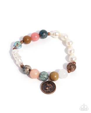 Chic Currency Copper Bracelet