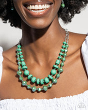 Load image into Gallery viewer, Shape Shifting Sense Green Necklace