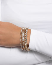 Load image into Gallery viewer, Persistent Pizzazz Gold Bracelet