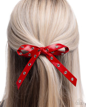 Load image into Gallery viewer, Generous Grommets Red Hair Clip