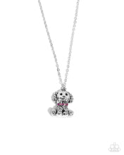Load image into Gallery viewer, Poodle Pizzazz Pink Necklace