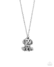 Load image into Gallery viewer, Poodle Pizzazz White Necklace