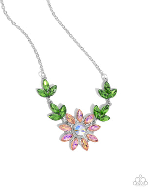Blossoming Baseline Orange Necklace