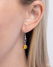 Load image into Gallery viewer, SPADES of Shimmer Yellow Necklace