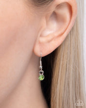 Load image into Gallery viewer, Shimmery Salamander Green Necklace