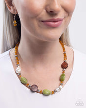 Load image into Gallery viewer, Colorful Century Green Necklace