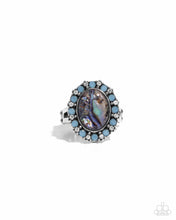 Load image into Gallery viewer, Poised and Perfect Blue Skinny Band Ring