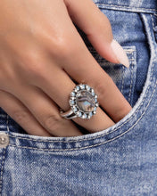 Load image into Gallery viewer, Poised and Perfect Blue Skinny Band Ring
