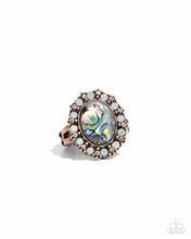 Load image into Gallery viewer, Poised and Perfect Copper Skinny Band Ring