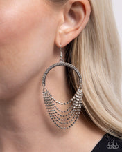 Load image into Gallery viewer, Ostentatious Opulence White Earrings