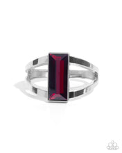 Load image into Gallery viewer, Pick-Me-Up Pizzazz Red Hinged Bracelet