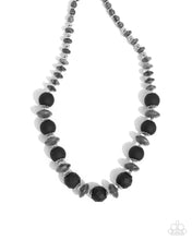 Load image into Gallery viewer, Cloudy with a Chance of CHARACTER Black Necklace