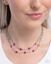 Load image into Gallery viewer, Courting Closeness Red Necklace