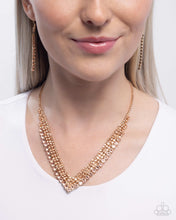 Load image into Gallery viewer, Pointed Pizzazz Gold Necklace