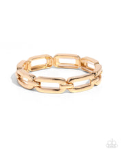 Load image into Gallery viewer, Symmetrical Sheen Gold Bracelet