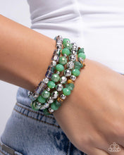 Load image into Gallery viewer, Supervisory Stack Green Bracelet