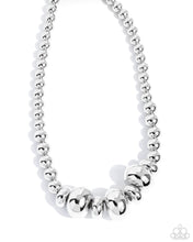 Load image into Gallery viewer, Model Maverick Silver Necklace