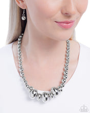 Load image into Gallery viewer, Model Maverick Silver Necklace