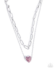 Load image into Gallery viewer, Electric Energy Pink Necklace