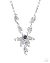 Load image into Gallery viewer, Cinematic Chic Purple Necklace