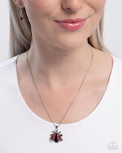 Load image into Gallery viewer, Ladybug Legend Red Necklace