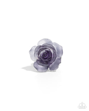 Floral Intentions Purple Ring