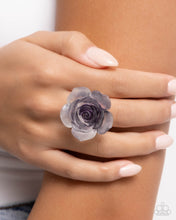 Load image into Gallery viewer, Floral Intentions Purple Ring