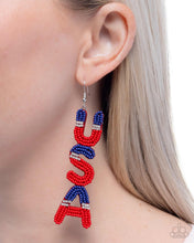 Load image into Gallery viewer, Pampered Patriot Multi Earrings