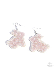 Load image into Gallery viewer, Easter Elegance Pink Seed Bead Earrings