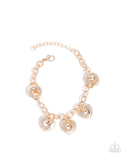 Load image into Gallery viewer, Synced Shapes Gold Bracelet