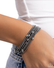 Load image into Gallery viewer, Mechanic Mural Black Bracelet