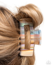 Load image into Gallery viewer, Striped Showcase Multi Hair Claw