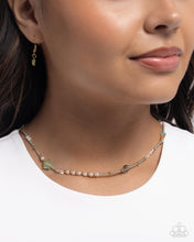 Load image into Gallery viewer, Sensational Sunset Green Necklace
