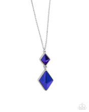 Load image into Gallery viewer, Daily Diamonds Purple Necklace