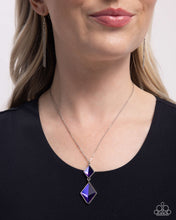 Load image into Gallery viewer, Daily Diamonds Purple Necklace