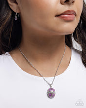 Load image into Gallery viewer, Fabergé Flair Purple Necklace
