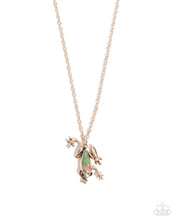 Load image into Gallery viewer, Flashy Tree Frog Multi Necklace