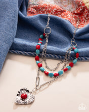 Load image into Gallery viewer, Frankly Flirting Red Necklace