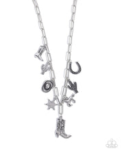 Load image into Gallery viewer, Hoedown Throwdown Silver Necklace