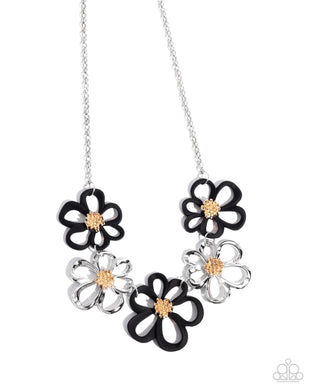 Beau Bouquet Black Necklace