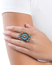 Load image into Gallery viewer, Tapestry Theme Orange Ring