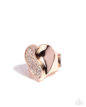 Load image into Gallery viewer, Half of Me Rose Gold Ring