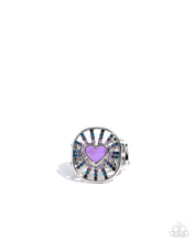 Load image into Gallery viewer, Heartburst Haute Purple Ring