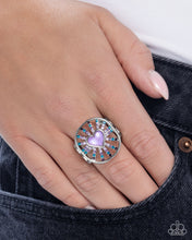 Load image into Gallery viewer, Heartburst Haute Purple Ring