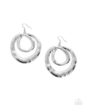 Load image into Gallery viewer, Subtle Swirls Silver Earrings