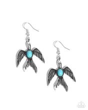 Load image into Gallery viewer, Soaring Stones Blue Earrings